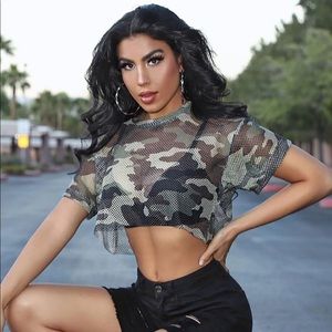 NWOT Fashion Nova Crop Top